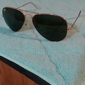 Mens Ray-Ban Aviator Sunglasses